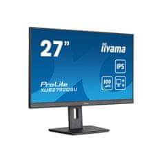 iiyama Monitor 68,6 cm (27,0) XUB2792QSU-B6 2560x1440 100Hz IPS 0,4ms HDMI DisplayPort 4xUSB3.2 Pivot Zvočniki sRGB99% ProLite