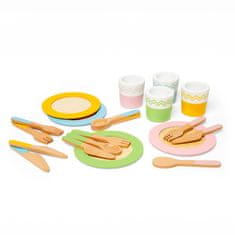 Bigjigs Toys Leseni set za serviranje