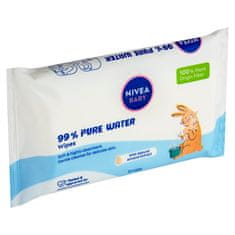 Nivea Baby 99% Pure Water čistilni robčki 57 kos