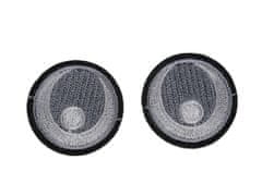 Ogljice Ø38 mm - temno sive barve (10 kosov)