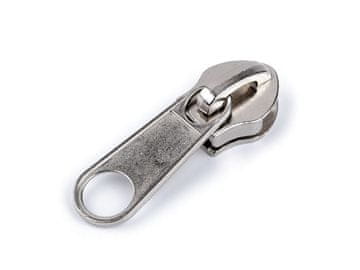 Spiralna zadrga št. 10 - nikelj (10 kosov)