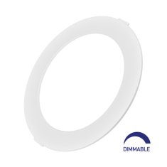 BRAYTRON BP01 vgradni panel LED dimm 18W dnevno bela IP40 okrogel bel