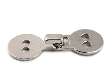 Kovinski gumbi - pralni - nikelj (10 parov)