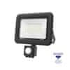 FLOOD SC reflektor LED 20W hladno bela PIR IP54 črn