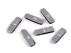 Odsevni trak / zavihek - (37 mm) siv odsevni (30 kosov)