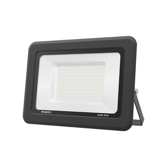 BRAYTRON FLOOD SF reflektor LED 100W hladno bela IP54 črn