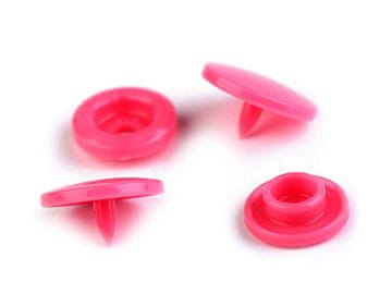 Plastične zaponke / zatiči velikosti 18" - B47 roza (1000 kompletov)