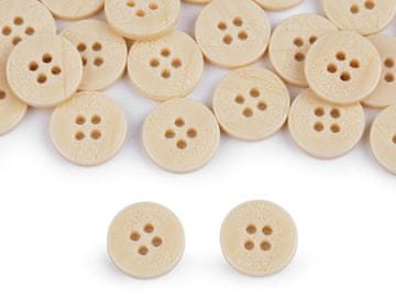 Laserski gumb velikosti 24", 28", 32", 36" - (24") krem (50 kosov)