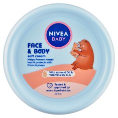 Nivea Baby krema za obraz in telo 200 ml