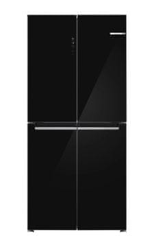 Bosch KMC85LBEA ameriški hladilnik, črn