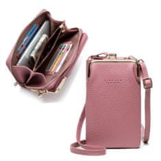 VIVVA® Mini torbica, Majhna torbica za čez ramo, Torbica za telefon (Roza) | OPUBAG
