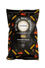 Gluteno Prigrizek brez glutena Lečitos z okusom BBQ 10 x 90g
