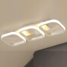 slomart ZD118A Obesna svetilka plafon bela 33w