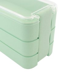 aptel Prenosna lunch box posoda za hrano 900ML + pribor zelena