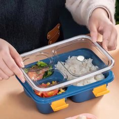 aptel Prenosna lunch box posoda za hrano 850ML modra