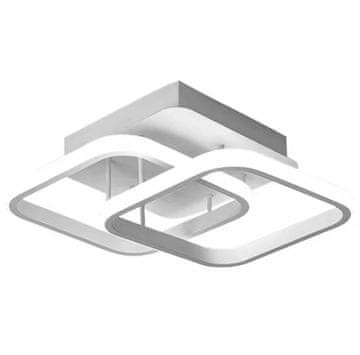 aptel Moderna stropna nadometna LED svetilka 22W 24cm 4500K bela