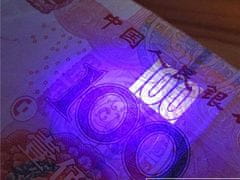 aptel Alu. ZOOM UV LED ročna svetilka IPX4