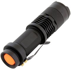 aptel Alu. ZOOM UV LED ročna svetilka IPX4