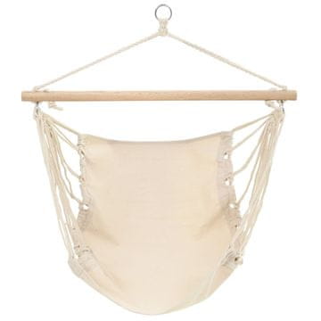 Vidaxl Zložljiv viseč gugalni stol