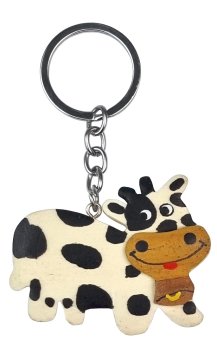 Dvěděti 2Kids Toys Leseni obesek za ključe Velika krava
