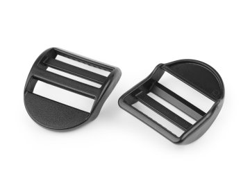 38 mm široka lestev - črna (2 kosa)