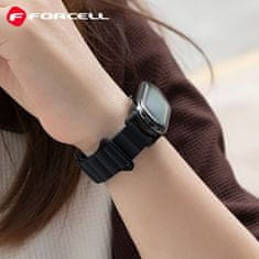 FORCELL Pas za Mi Band 8 Xiaomi Forcell F-Design FX8 sponka silikonska črna