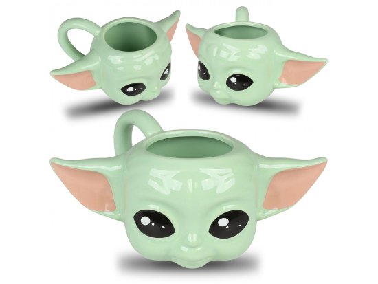 Disney Star Wars Baby Yoda Zeleni keramični vrček