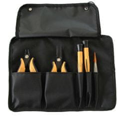 UNBRANDED Set 5 različnih ročnih orodij (1 pinceta, 1 rezalnik, 1 klešče in 2 izvijača) 