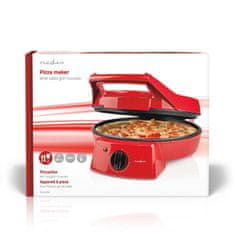 Nedis Pizza & Grill | 30 cm | Nastavljiv nadzor temperature | 1800 W 