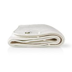 Nedis Električna odeja | Pododeja | 1 oseba | 150 x 80 cm | 3 Nastavitve toplote | Pralno | Zaščita pred pregrevanjem | Poliester / sintetika 
