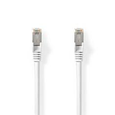 Nedis Cat 8.1 Network Cable | S/FTP | RJ45 Male | RJ45 Male | 2.00 m | Round | LSZH | White | Label 