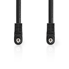 Nedis Audio Video Cable | 3.5 mm Male | 3.5 mm Male | Nickel Plated | 2.00 m | Round | PVC | Black 