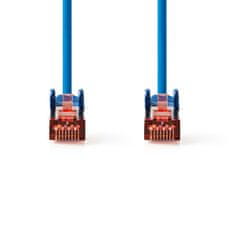 Nedis Omrežni kabel CAT6 | RJ45 moški | RJ45 moški | S/FTP | 2,00 m | Okrogla | LSZH | Modra | Oznaka 