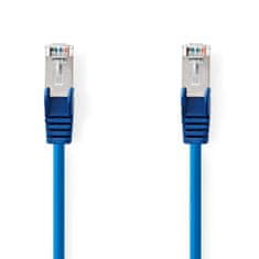 Nedis CAT5e Network Cable | SF/UTP | RJ45 Male | RJ45 Male | 20.0 m | Round | PVC | Blue | Label 
