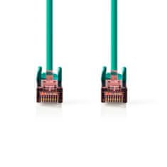Nedis Omrežni kabel CAT6 | RJ45 Moški | RJ45 Moški | S/FTP | 20,0 m | Okrogla | LSZH | Zelena | Polybag 