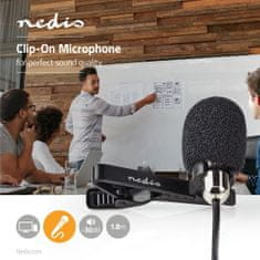 Nedis Microphone | Used for: Desktop / Notebook / Smartphone / Tablet | Wired | 1x 3.5 mm 