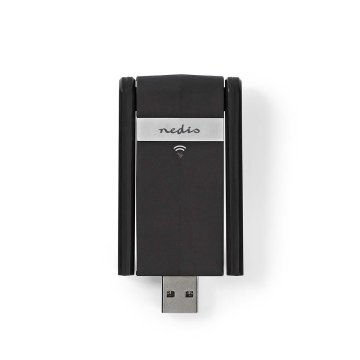 Nedis Omrežni ključ | Wi-Fi | AC1200 | 2,4/5 GHz (dvopasovni) | USB3.0 | Skupna hitrost Wi-Fi: 1200 Mbps | Windows 10 / Windows 7 / Windows 8