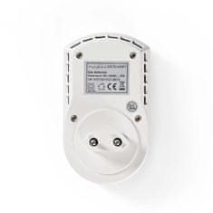 Nedis gas alarm | Power adapter | Sensor life cycle: 10 years | EN compliance: EN 50194-1:2009 / EN 60950-1:2006+A11:2009+A1:2010+A12:2011+A2:2013 | 85 dB | White 
