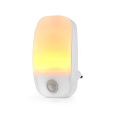 Nedis Priključna LED nočna razsvetljava | Senzor gibanja | 0,55 W | 11 ch | Toplo bela 
