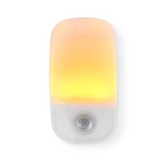 Nedis Priključna LED nočna lučka | Senzor gibanja | 0,55 W | 11 lm | Toplo bela 