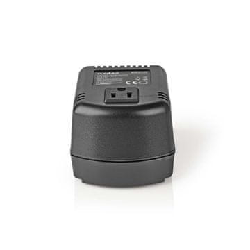 Nedis Pretvornik moči | Napajalnik | 230 V AC 50 Hz | 100 W | Ozemljeni vtič | Črna