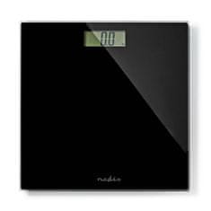 Nedis Personal Scale | Digital | Black | Tempered Glass | Maximum weighing capacity: 150kg 