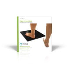 Nedis Osebna lestvica | Digitalno | Črna | Kaljeno steklo | Največja nosilnost: 150 kg 