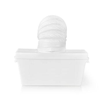 Nedis Notranja kondenzacijska škatla | Primerno za: sušilne stroje | 5 l | 1,5 m | 105 mm | Bela