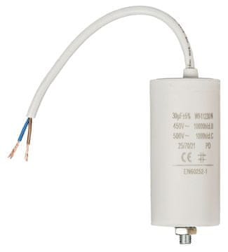 Nedis 450 V kondenzator + 30,0 uf kabel / 450 V + kabel