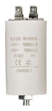 Nedis Kondenzator 450 V + Zemlja 16,0 uf / 450 V + Aarde