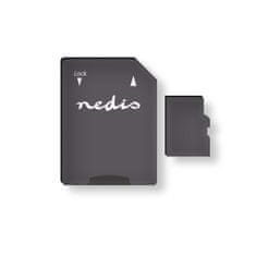 Nedis Memory card | microSDHC | 32 GB | Write speed: 90 MB/s | Read speed: 45 MB/s | UHS-I | SD adapter included 