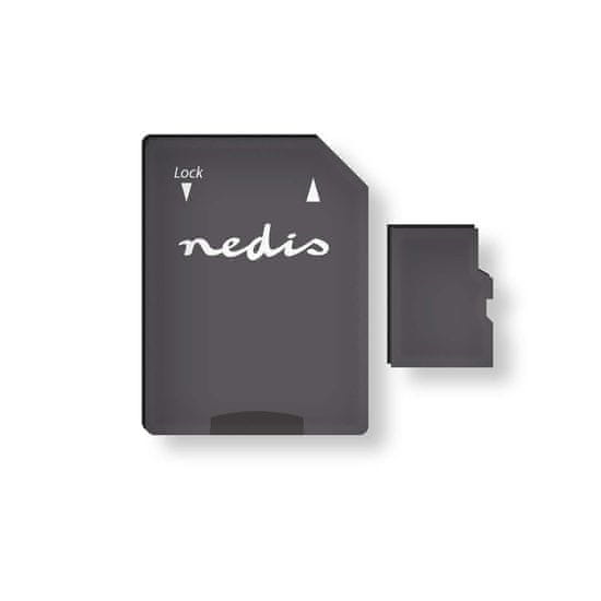 Nedis Pomnilniška kartica | microSDHC | 32 GB | Hitrost pisanja: 90 MB/s | Hitrost branja: 45 MB/s | UHS-I | Priložen SD adapter