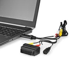 Nedis Video Grabber | USB 2.0 | 480p | A / V-kabel / Scart 