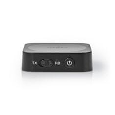 Nedis Bluetooth Transceiver | Anslutningsingång: 1x AUX | Anslutningsutgång: 1x AUX | SBC | Upp till 1 enhet | Maximal batteritid: 6 timmar | Svart 